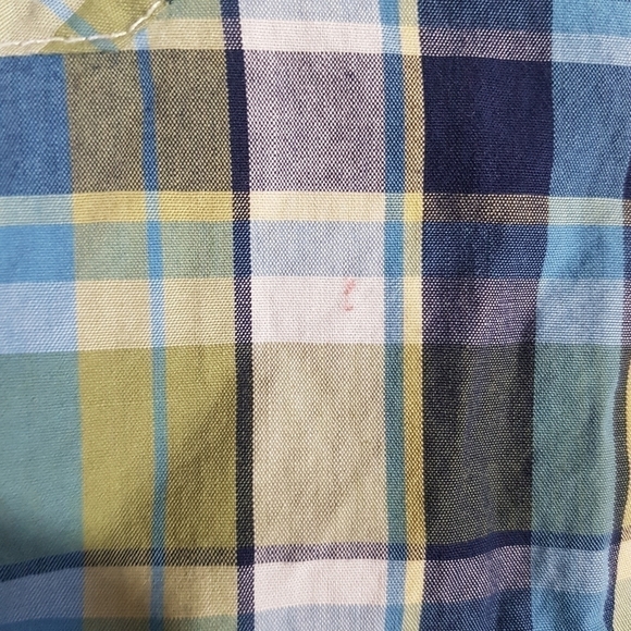 Distillery Apparel Plaid Button Down Short Sleeved Shirt - Picture 8 of 8